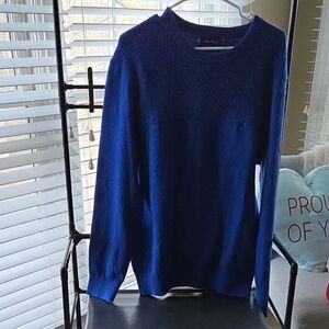 Nautica Blue Sweater,Size Large,